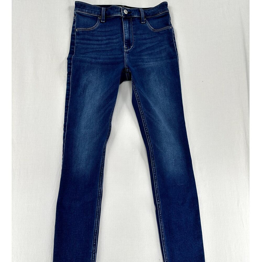 ABERCROMBIE & FITCH HIGH RISE JEAN LEGGINGS SIZE 27/4 SHORT